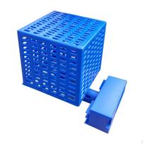 Queen Cage Ventilated Swarm Catcher for Beekeepers Green mėlyna