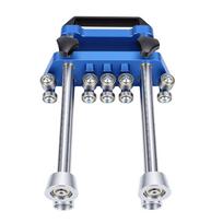 Sheet Metal Roller 2 Station Metal Bender 0 100 Degree Adjustable Edges Roller Bender 0.26 7in Working Length