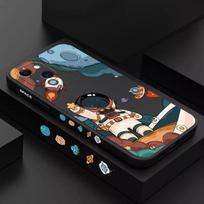 Telefono dėklas, skirtas Redmi Note 11 10 9 Pro 11S 10S 9S Mielas astronautų dėklas, skirtas Xiaomi Mi 11T 12 13 12T Lite Poco X3 X4 X5 Pro Cover Redmi Note 11 (11S) gray