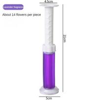 Naujas tualeto ploviklis adatų gelis gėlių kvapo kvapo šalinimo gėlių dezodorantas oro gaiviklis tualeto kvapų valiklis vonios reikmenys Lavender violetinė