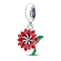 925 Sterlingo sidabro žalia drugelio gėlė laumžirgis, tinkantis Pandora Original Pulsera emaliu pakabukai, papuošalų gaminimo dovanos. gray