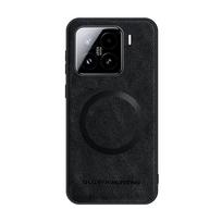 Magnetinis dėklas Xiaomi 13 13T 12 12X 12S 12T 11 11T Pro Ultra Civi2 Magsafe belaidžio įkrovimo dėklui Odiniai apsauginiai dėklai For Xiaomi Civi2