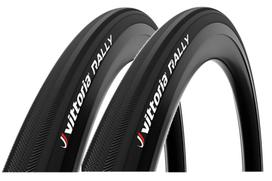 2 padangų rinkinys Vittoria RALLY RVC Tubular 700 Tubular Padangos Visiškai juodos (25-28 ), [Naudotas] gray