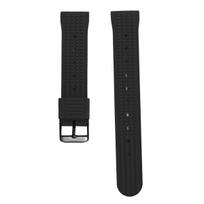 FKM gumos gofruota laikrodžio apyrankė 18mm 20mm 22mm Fluoro kaučiuko Universalus Nardytojo Vandeniui atspari Patogi Sportinė Greito atsegimo Laikrodžio apyrankės 22mm juoda