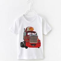Grafinis T-shirt Žaibas Makvynas Ratai 95 Hip Hop Vintažinis T-shirt Harajuku Gatvės stilius Medvilninis Vasaros Viršus T-shirt Vyrams Moterims Marškinėliai 4XL white
