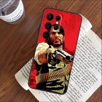Red Dead Redemption 2 Phone Case For Samsung Galaxy S25 S24 S23 S22 S21 Ultra S9 S10 S20 Plus FE Funda Cover Shell For Note 20 Ultra
