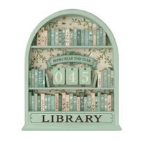 Yousheng Knygų Skaitymo Šių Metų Skaitiklis Medinis Ženklas Skaitymo Sekiklis Knygų Lentynai Namų Bibliotekos Dekoras Knygų Mėgėjo Dovana Bibliotekininkui Skaitytojui Mokytojui K