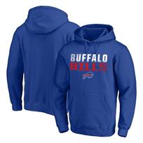 Vyriškas europietiško/amerikietiško dydžio NFL Bills futbolo džemperis su gobtuvu (Pritaikoma) XL blue