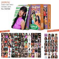 92 vnt./rinkinys KATSEYE Idol Girl Naujas albumas MOD MAD Lomo kortelės HD Pocards MANON MEGAN LARA DANIELA YOONCHAE Lipdukai Gerbėjų dovana S black