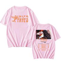 2026 SpringSummer Pixies Tour New Mens Cotton Roundneck TShirt Short Sleeve Streetwear Casual Shirt M white