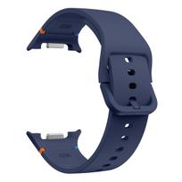 Originalus dirželis Samsung Galaxy watch 8 44mm 40mm Silikoninis sportinis dirželis apyrankė correa Galaxy watch 8 classic 46mm Dirželis For Galaxy Watch 8 tamsiai mėlyna spalva