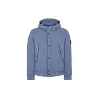 STONE ISLAND Ss24 Minkštas apvalkalas Vėjui atsparus Vandeniui atsparus Kvėpuojantis Vienspalvis Vienspalvis Atsitiktinis Su gobtuvu Striukė Vyriškos striukės 801540227-V0024 M gray