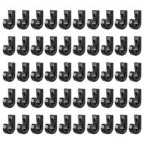 50Pcs Kayak Lashing J Hook Bungee Cord Hook Safety Kayak J Shaped Hook Tie Down Hook Kayak Accessories Enduring 1