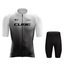 Cube Team greitai džiūstanti dviratininko marškinėlių ir šortų komplektas Vasarinis kvėpuojantis dviratininko kostiumų komplektas 2026 m. Apranga MTB dviračio uniforma Maillot Ropa Ciclismo Hombre Dviratininko kostiumas 5XL
