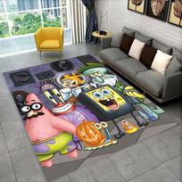 3D S-SpongeBob Patrick Star Animacinis Kilimas Kilimas Žaidimų Kambariui Miegamajam Svetainei Sofai Namų Dekoras, Vaikų Kilimas Neslystantis Grindų Kilimėlis 40x60cm gray