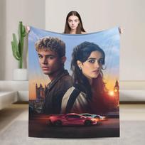 Karštos plėvelės Culpa Mia pledas Žieminis Minkštas Patogus Lovos Patalynė Mėtyklės Mergaičių Miegamojo Flanelinis Antklodė Lovos Užvalkalas 80x120cm