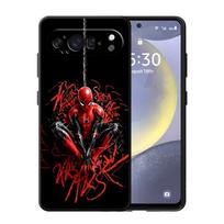 Marvel išmanusis Žmogus-voras dėklas Google Pixel 7a 9a 6a 10 9 Pro XL 8a 6 7 8 Pro Funda telefono dėklas Google Pixel 10 gray