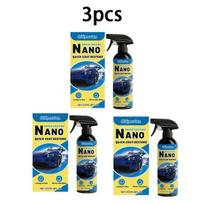 Hikmarion automotive Nano Coating Spray Paint Refurbishment Care Agent Special for polishing and brightening 237ml black