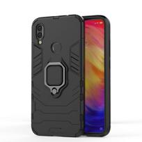 Armor Shockproof Case For Xiaomi Redmi Note 8 Pro 7 5 6 4 4X 6A Finger Ring Holder Case For Xiaomi A2 MAX 3 8 9 SE Case Fundas For Mi 8 black
