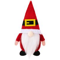 New Christmas Gnome Knife and Fork Holder - Cute Faceless Rudolph Doll for Festive Table Decoration