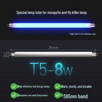 Komercinė muselių ir uodų naikintuvo lempa su T5-8W/10W mėlynai violetinės spalvos vamzdeliu ir lipniu gaudytuvu blue