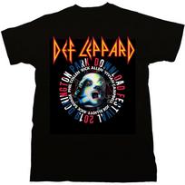 2026 Summer Fashion Trendy Tee Hysteria Def Leppard Band T-Shirt Cotton Graphic Tee Men Women Summer Streetwear Top Lightweight & breathable L black
