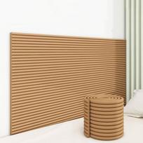 Sienų apsaugos putplasčio plokštė Minkštas paminkštintas rulonas 20 cm pločio 2 m ilgio Atsparus smūgiams Lankstus paviršiaus padengimas patalpoms One Size kupranugaris