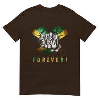 Gaza Forever Jamaican Flag Dancehall Vybz Fans Unisex Unisexs Tshirt M gray