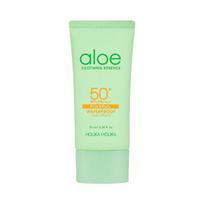 Holika Holika Aloe raminantis esencijos vandeniui atsparus apsauginis kremas nuo saulės SPF50+ PA++++ 70ml (3 Parinktys) #70ml x 1pcs beige