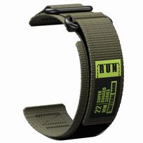 24 mm Suunto kilpa Nailoninė laikrodžio apyrankė Suunto 7/9 Apyrankė Suunto 9 Sportinio laikrodžio dirželis Baro D5 Dirželis Suunto 9 armijos žalia spalva