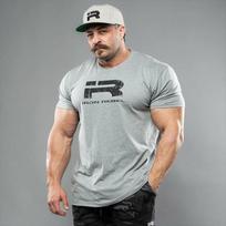 Sporto salės Klasikinis Fitneso Sporto Prekės ženklo Marškinėliai Medvilniniai Grafiniai Marškinėliai Unisex Unisex Vasaros Gatvės Apranga 3XL white