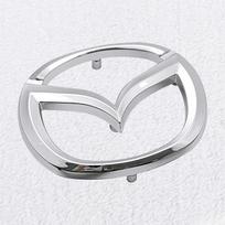 ABS 5,7cm 6,7cm Automobilio vairo centrinis ženklelis Mazda CX4 CX5 RX7 Atenza Axela 3 2 5 CX3 MX3 MX5 CX9 CX7 RX8 Protege Speed 6 67x53mm sidabras