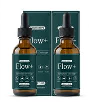 Flow+ Limfos drenažo lašai – 4-in-1 natūralus detoksikacijos ir kasdienės energijos palaikymas (60 ml) 2pack