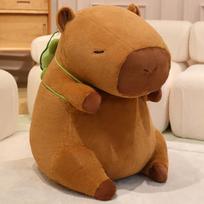 Didžiulė Kapibara Negražus Kawaii Lėlė Jūrų Kiaulytė Pliušiniai Žaislai Kawaii Interneto Įžymybė Kapibara Jun Lėlė Gražios Dovanos 35cm