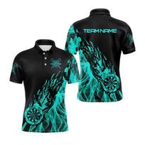 Vyriški polo marškinėliai su strėlyčių raštu Vyriški laisvalaikio kasdieniai drabužiai 5XL black