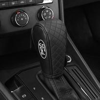 Automobilio pavarų perjungimo rankenėlės dangteliai Neslystantis rankenėlės apsauginis dangtelis Pavarų svirtis Ford Taurus Focus Fiesta Shelby Edge Mondeo Explorer Escape black