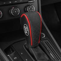 Automobilio pavarų perjungimo rankenėlės dangteliai Neslystantis rankenėlės apsauginis dangtelis Pavarų svirtis Ford Taurus Focus Fiesta Shelby Edge Mondeo Explorer Escape black