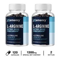 Xemenry - L-Arginine + Citrulline - Nitric Oxide Supplement - Sports 120*2