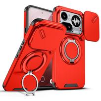 For Nothing Phone 4a Pro dėklas Nothing Phone4a Pro dangtelis Magnetinis žiedas Šarvuotas Slenkančio kameros objektyvo dėklas Magsafe Belaidžio įkrovimo dangtelis Nothing Phone (4a) Pro