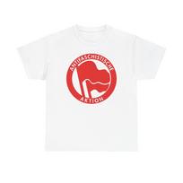Anti-fascist action (Political) T-Shirt S red