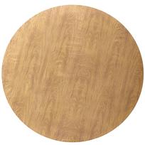Round Table Cloth Waterproof oil-proof Farmhouse Table Cover Decorative Wood/Woven Texture Desk Cover Tabletop Protection Cloth beige