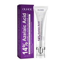 OLHOE 14% azelaino rūgšties veido kremas drėkinamasis veido odos priežiūros kremas su niacinamidu, hialurono rūgštimi 30g 1pcs white
