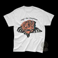 Cage The Elephant Exclusive Mens Kids T Shirt - Unisex Indie Music Band Merch - Alternative Music Apparel Gift - Social Cues Album Tee 120 black