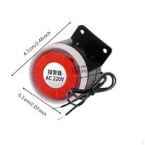 120dB Mini Powerful Alarm Horn, Commercial Alarm, 12V/24V/220V, Security Warning Wiring DC12V Wiring AC220V