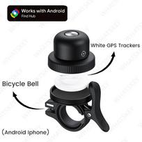 Gps Tracker Android Toptrek Stainless Bicycle Bell Ring MTB Cycling Handlebar Bell Crisp Sound Horn for Bicycle Safety Wh-Tracker-Bell-1set