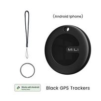 Gps Tracker Android Toptrek Stainless Bicycle Bell Ring MTB Cycling Handlebar Bell Crisp Sound Horn for Bicycle Safety BK-Tracker-1pcs black