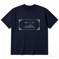 Harry Styles Here I Am Just As Charming and Sexy As You Dreamed Id Be Tshirt Cotton Unisexs and Womens Popular T Shirt XL black