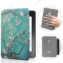 Mielas kriauklės formos magnetinis išmanusis dėklas Kindle Paperwhite 1 2 3 DP75SDI EY21 5-osios 6-osios 7-osios kartos spausdintas viršelis For DP75SDI  EY21