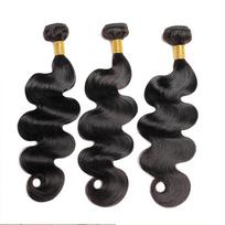 Body Wave Bundles Human Hair Natural Black Brazilian Hair Weave Bundles Human Hair Extensions 1 3 4 PCS Bundles 18inches&Remy Hair black