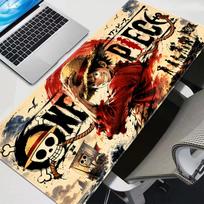 XXL O-One P-Piece Luffy Gaming Mouse Pad Gamer Home Computer HD Mousepad Cool Keyboard Pad Non-Slip Office Rubber Big Mouse Mats 30cmx80cm